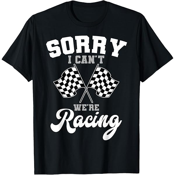 Amazon.com: Checkered Flag Racing T-Shirt : Clothing, Shoes